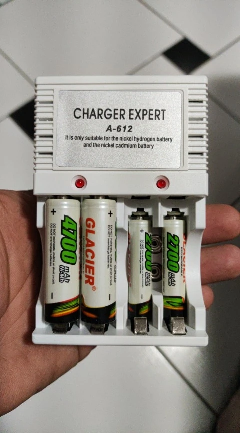 4 Pilha AA Recarregavel 4700mAh - Neverdie Store photo review