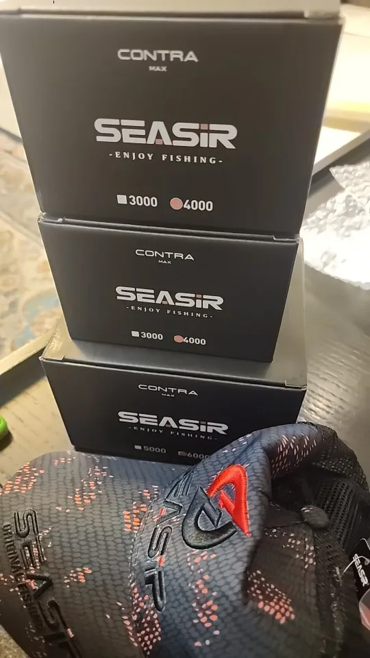 SEASIR All Metal CONTRA MAX Spinning Fishing Reel 9+1 BB 5.1:1/5.7