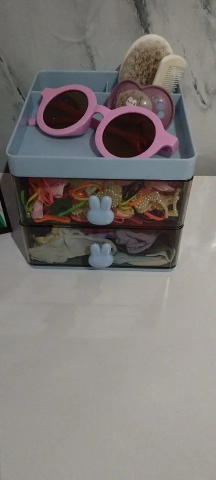 Organizador Mesa Coelho Porta Treco Caneta Gaveta/Maquiagem Escritório Multiuso - Neverdie Store photo review