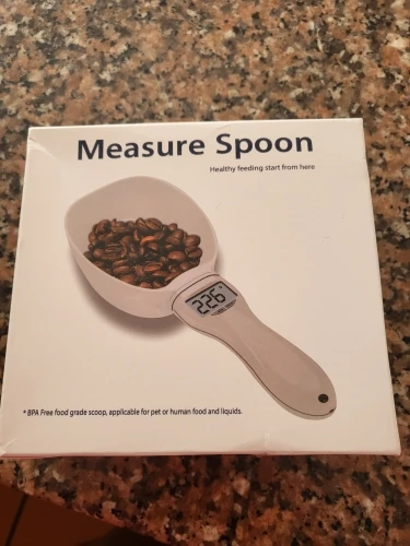 2 In 1 Dog Food Weighing Spoon - Convenient And Accurate photo review