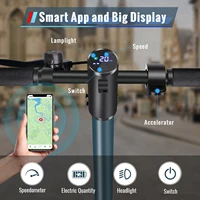 Trottinette électrique SUNNIGOO N5 350w avec application ABE, batterie lithium 36v, vitesse 20km/h, autonomie 35km, pneus de 10 pouces, pour adultes, idéale pour les trajets urbains en Allemagne et en UE, les transports étudiants, les voyages et les excursions. 4