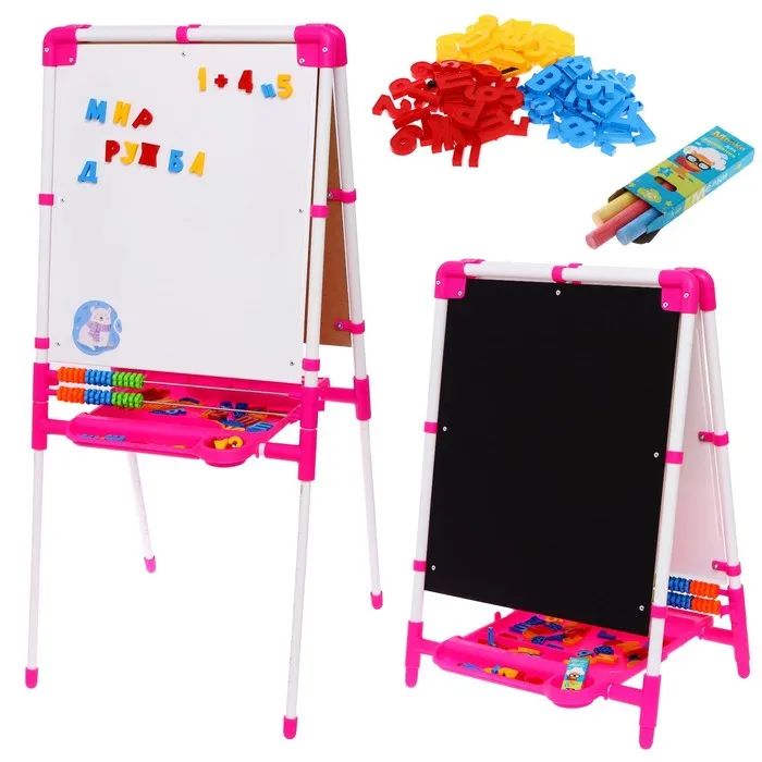 Купить Мольберт Детский Двухсторонний