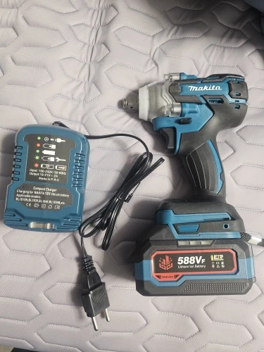 TW285 520N.m Cordless Electric Impact Wrench - Brushless Power Tool for Makita 18V Battery photo review
