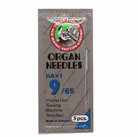 ORGAN HAX1 Household Sewing Machine Needles for SINGER & BROTHER, Sizes 9/65 to 21/130 - Image 2