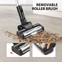 Aspirateur sans fil 6 en 1, 160W, 15000PA, aspirateurs et balais électriques puissants avec LED, batterie rechargeable 3000mAh, aspirateur portatif léger et autoportant pour poils d'animaux/tapis/sols 7