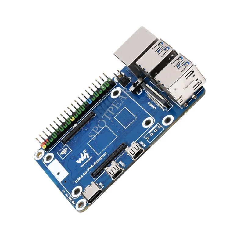 Raspberry pi Compute Module io Board Adaptador de Expansão Compatível com Raspberry pi 4b Tamanho Cm4 para Pi4 - Imagem 2