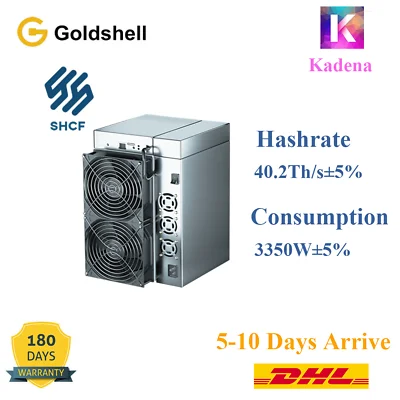 

CR BEST SELLER New Goldshell KD MAX KDA Kadena Miner Hashrate 40.2T/s 3350W