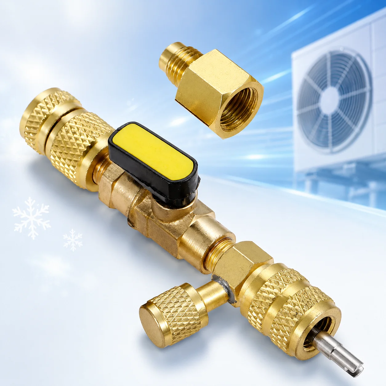 Dual-Port Valve Core Remover & Installer Tool Kit