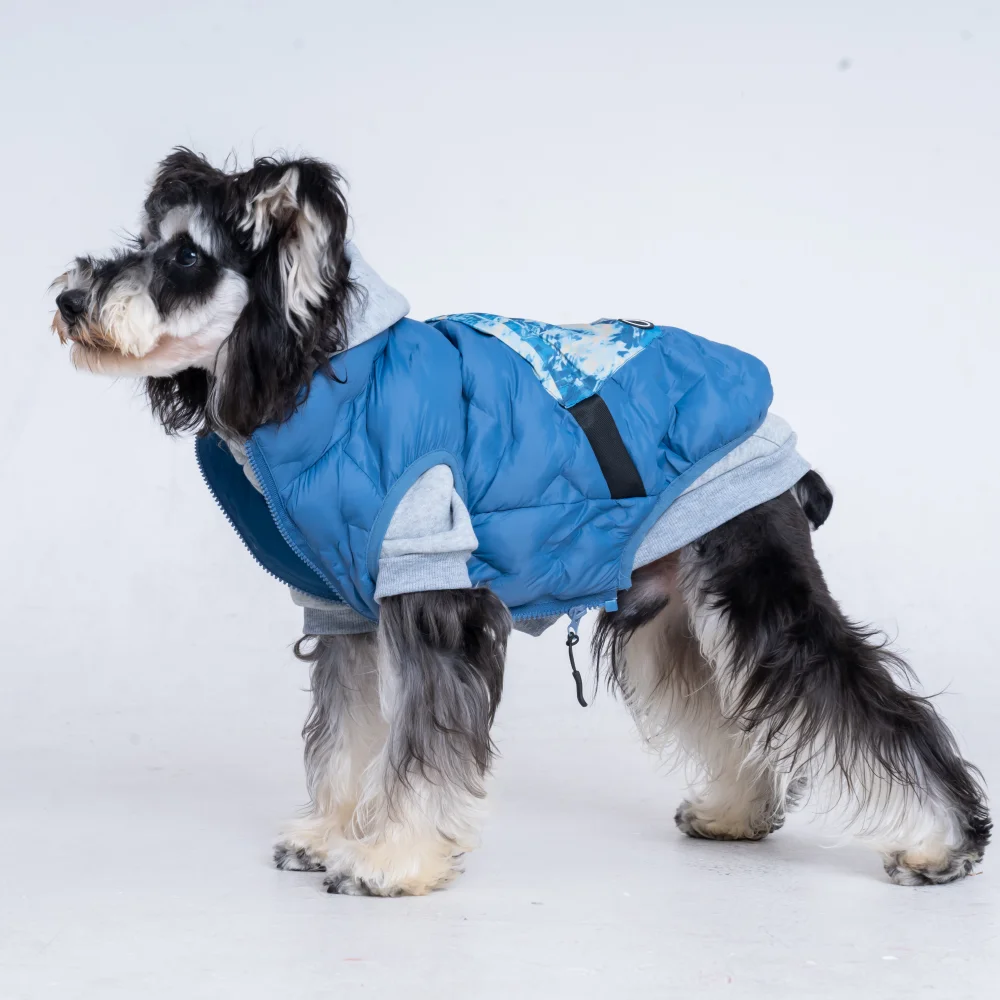 Winter Clothes for Dogs clothing jacket pocket Puffer Padded Waterproof Puppy Clothes Large Medium Small Dog Coats