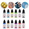 12pcs Nail Polish Paint Airbrush Nail Ink Use For Airbrush Spray Gun Color Painting Stencil Making Hollow Pattern Nail Art Tools 1