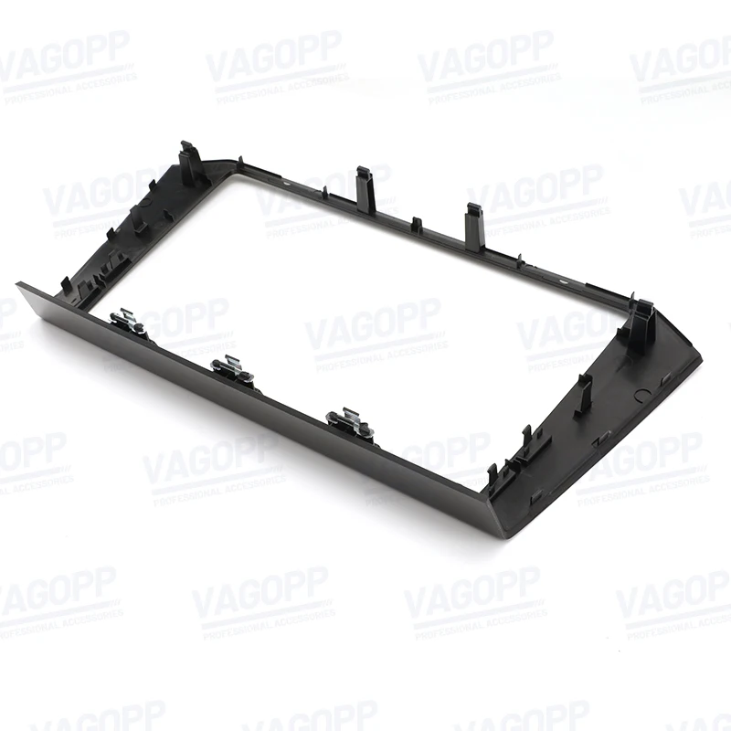 VAGOPP 8/9.2 인치 MIB 3 CD 라디오 프레임 패널 CD 미디어 유닛 보드 플레이트, VW 인테리어 트림 플레이트 Passat B8 2018 Y 이후