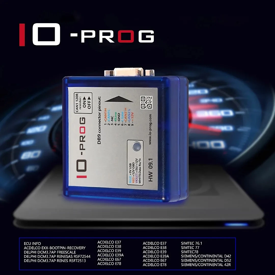 For PSA BSI Full IO-PROG Version Terminal Programmer IO PROPG Full license Io/prog for GM/Opel Ioterminal with ECU TCM BCM EPS key programmer diagnostic tool