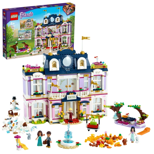 LEGO Friends Gran Hotel de Heartlake City, Jouet de Construction pour  Garçons et Filles de plus de 8 Ans, Maison de Poupée (41684) - AliExpress