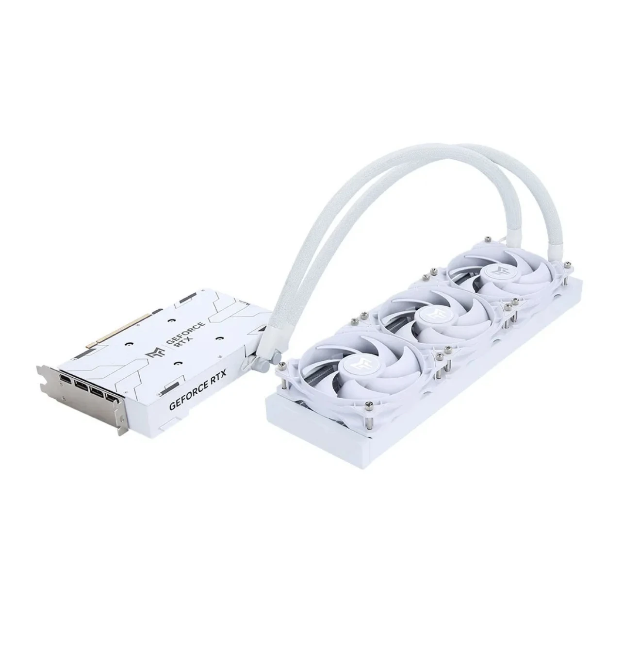 

Купите 3 и получите 2 бесплатные графические карты Galax GeForce RTX 4090 Metaltop AIO OC Hydro White 24 ГБ GDDR6X