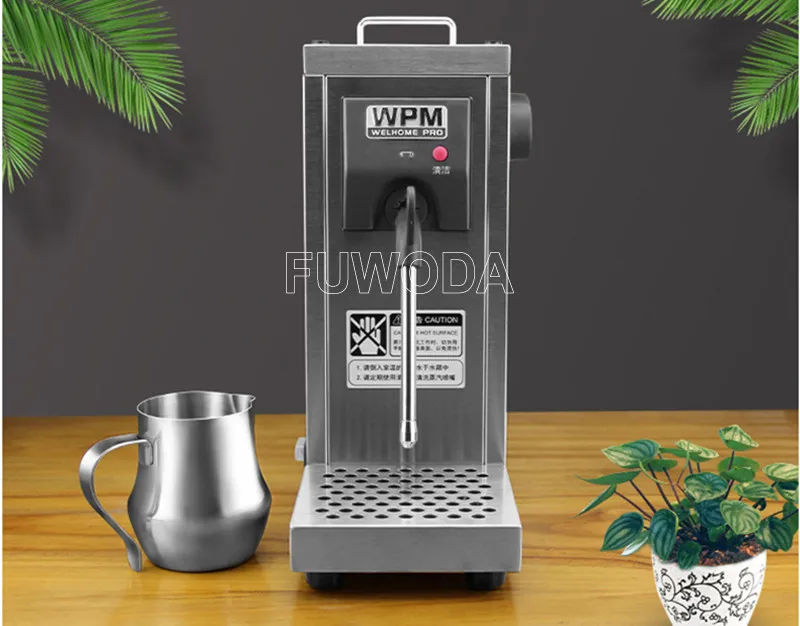 Milk Frother Tea Shop Commercial Automatic Steam Engine Coffee Frothing Machine Intelligent Full Setting Temperature 4