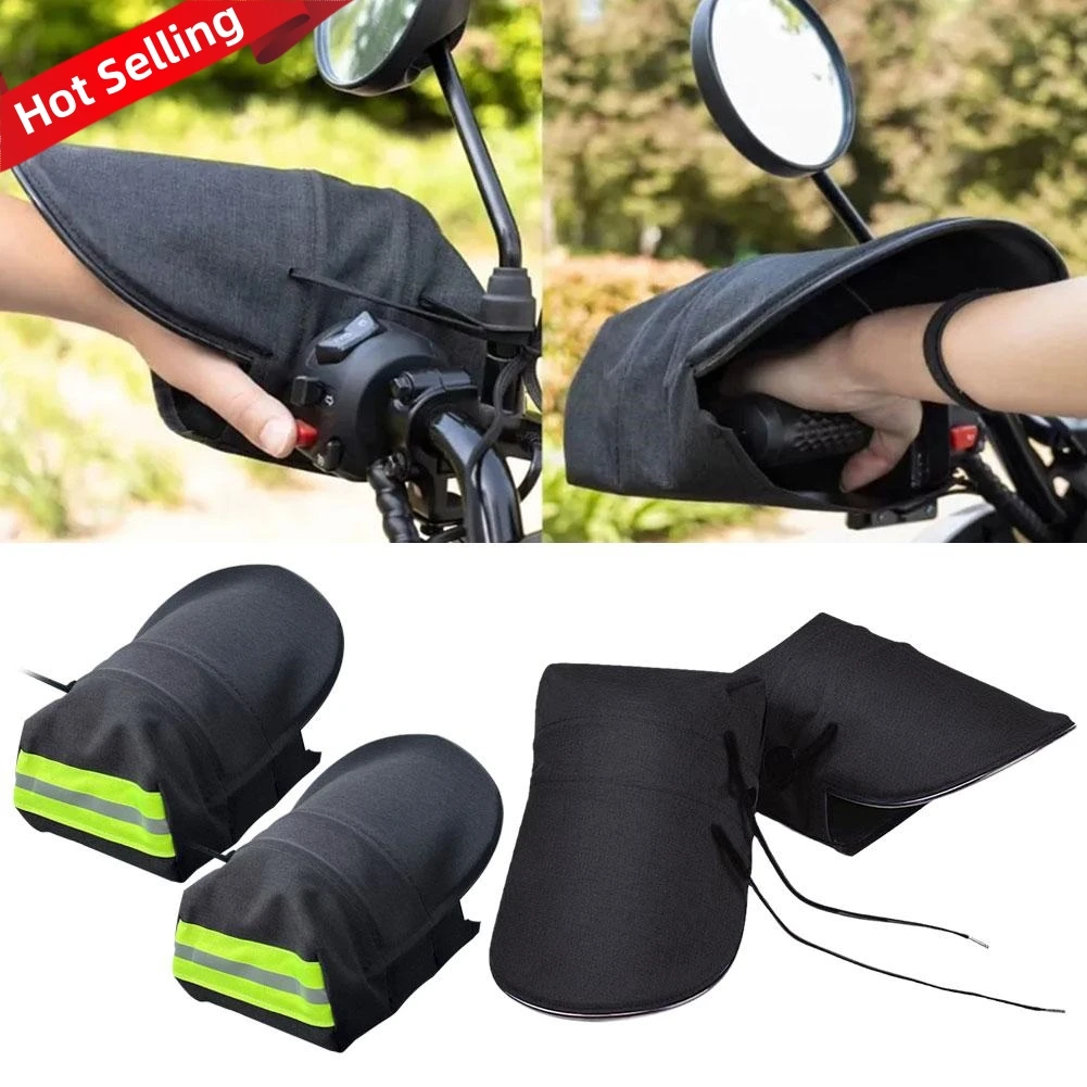 Motorcycles Handlebar Gloves Waterproof Windproof Sun Protection Gloves For Most Motorbikes Scooters ATVs Snowmobile 1 Pair motorcycle gloves,sports gloves,winter gloves