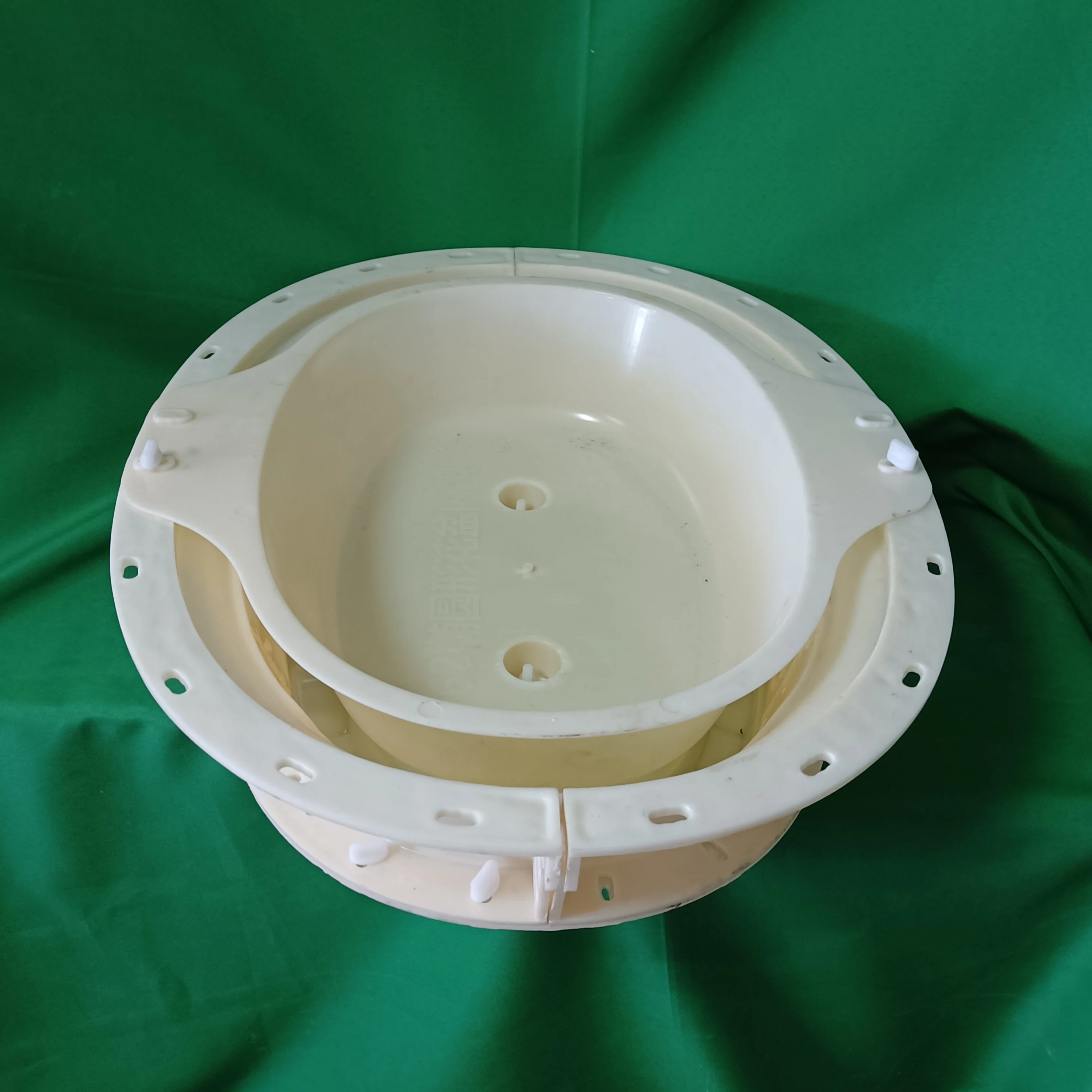 Flower pot mold pot cement mold plastic bonsai model homemade 60 oval