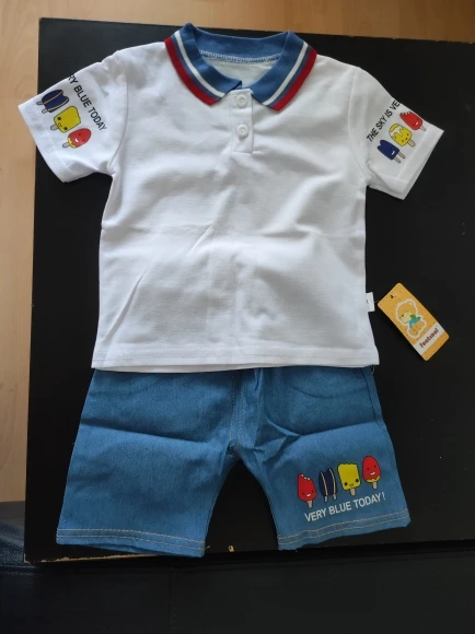 Boys Summer Fashion Suit 2PCS photo review