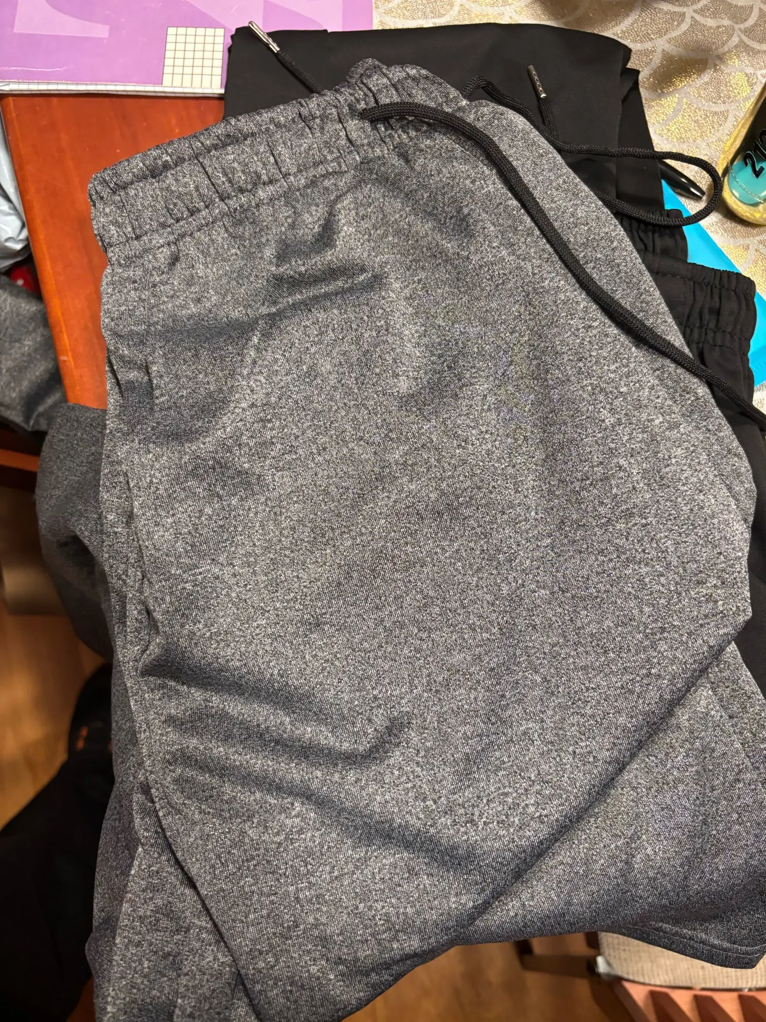 New Korean Straight tube Men Casual Sports Pants Running Workout Jogging Long Pants Gym Sport Trousers for Men Jogger Sweatpants photo review