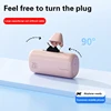 M&W ht-18 5000mAh Power Bank: Rotate - Plug Magic, Type - C & Lightning in One! 1