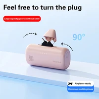M&W ht-18 5000mAh Power Bank: Rotate - Plug Magic, Type - C & Lightning in One! 1