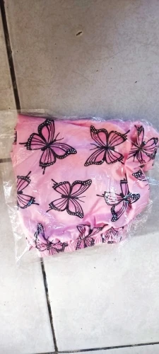 Butterfly Print Summer Pajama Set - Stylish & Comfy Sleepwear photo review