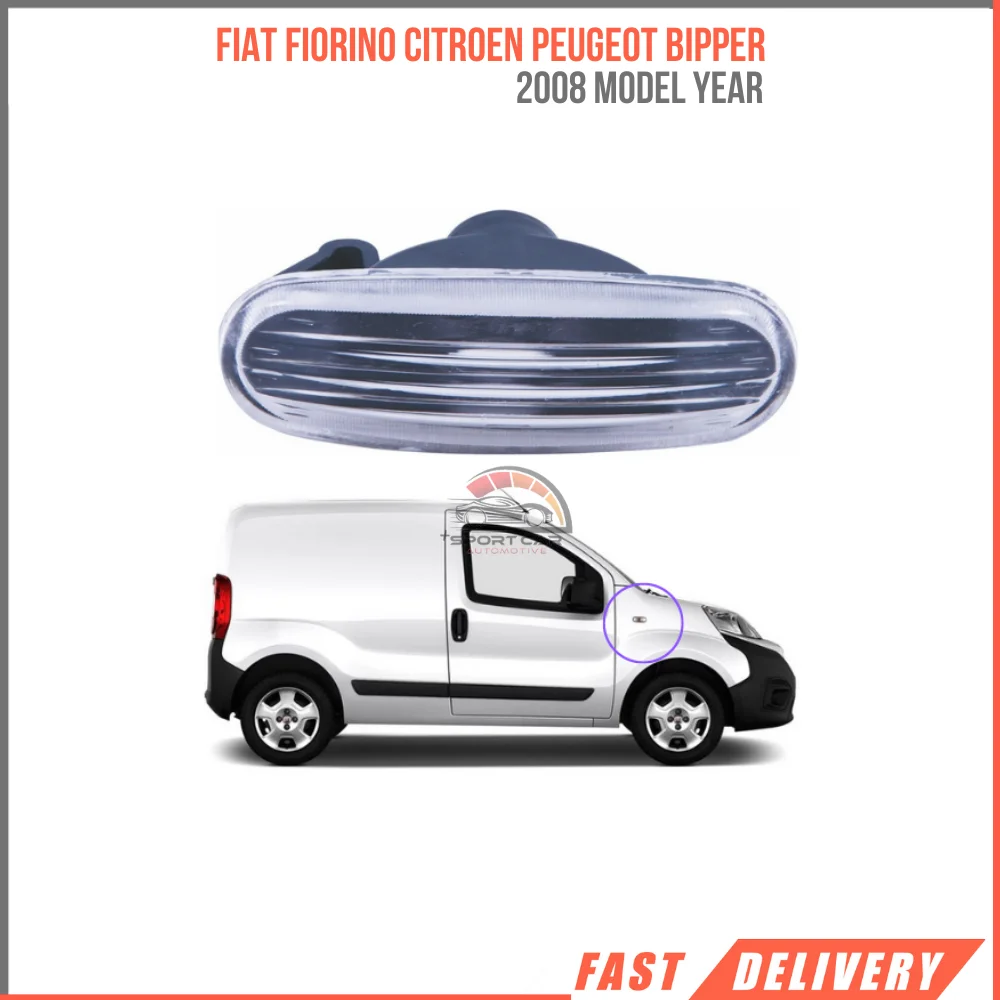 After Fender Side Marker Lamp Oe 6326. H7 Per Fiat Fiorino Citroen Citroen Peugeot Bipper 2008 Ricambi Auto Di Alta Qualità