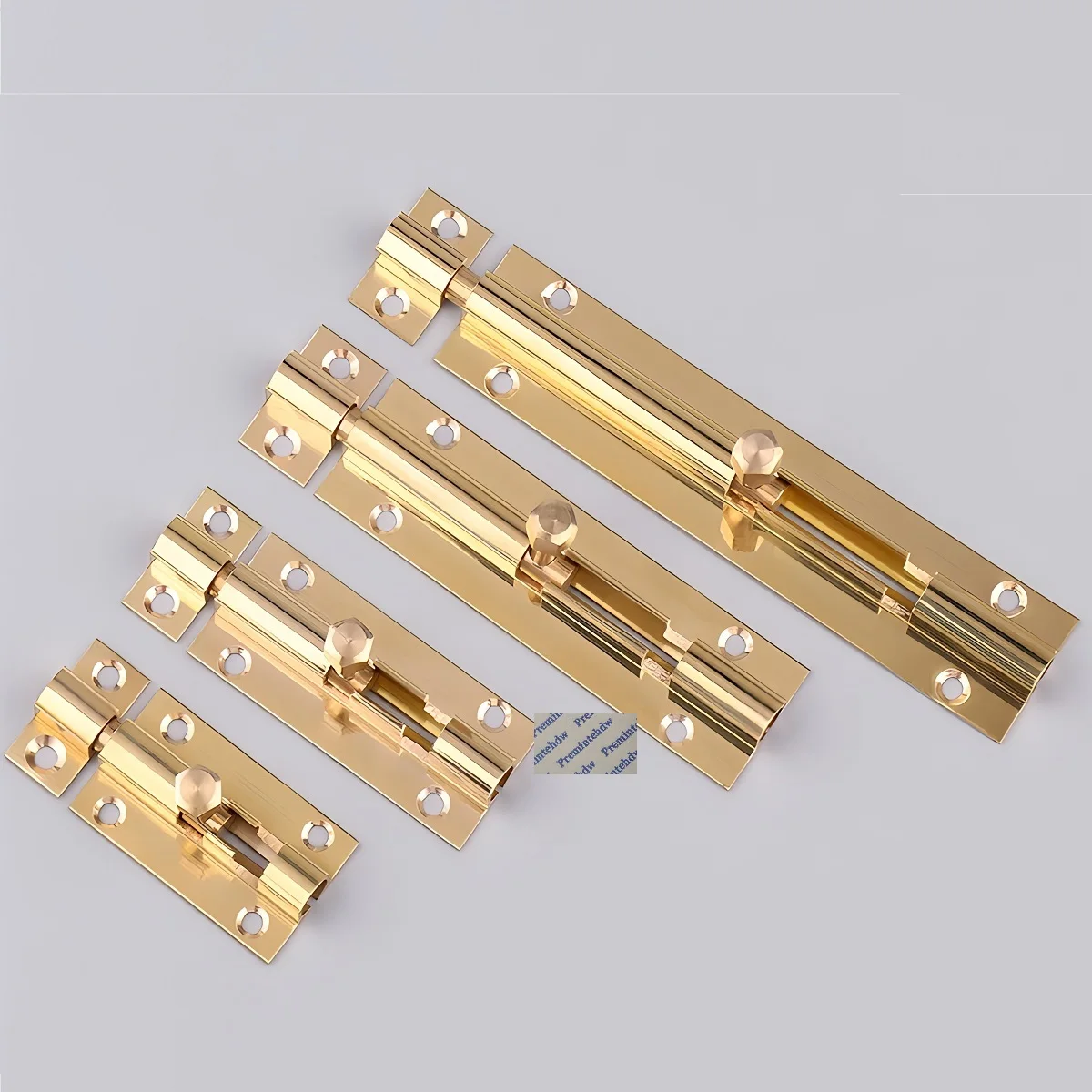 10Pcs Brass Slide Barrel Door Bolt Latch With Screws For Furniture Cupboard Cabinet Window