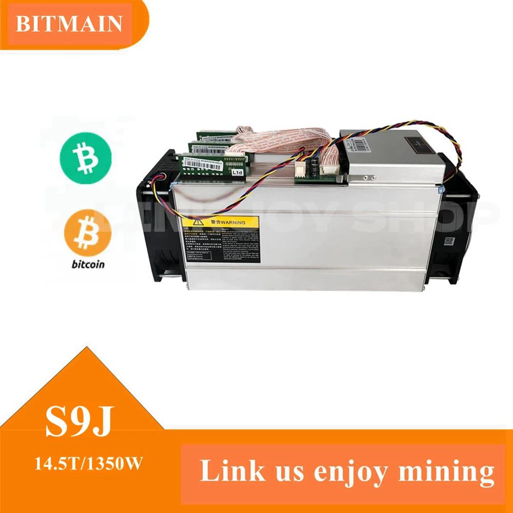 

Bitman AntMiner S9j, 14.5TH/S Биткойн, BTC ASIC Майнер с Bitmain источником питания, дешевле электричество, рекомендуется
