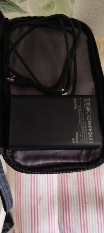 Essager Power Bank 20000mAh portátil PD 65W carga rápida teléfono móvil batería externa Powerbank para iPhone17 16 15 portátil Mac photo review