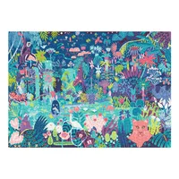 Mideer Artist 1000 PCS Luminous Puzzles into Ocean Forest of Children's Toy Jigsaw Montessori Educational Intellectual  DIY  Gif 2