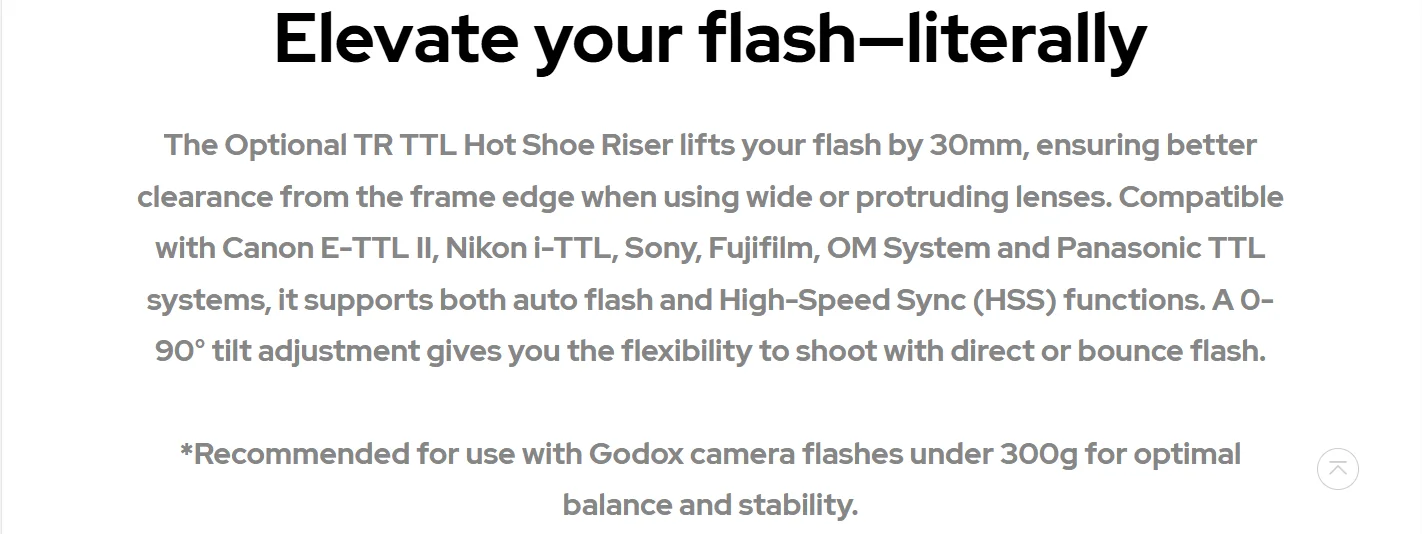 Godox iT30Pro iT20 iT22 C/N/S/F/O Touchscreen Pocket Flash TTL 2.4G Wireless Cam