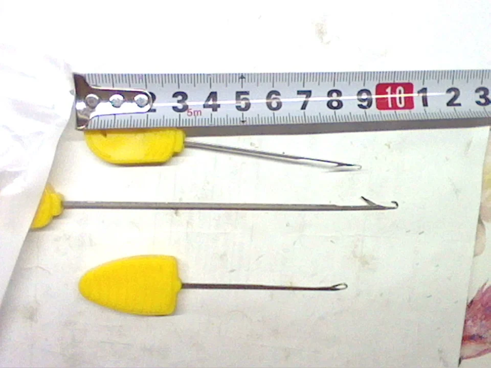 3PCS Carp Fishing Tools Rigging Baiting Needles Threading Bait