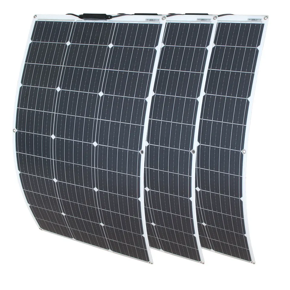 Lightweight Portable Flexible Solar Panel Kit