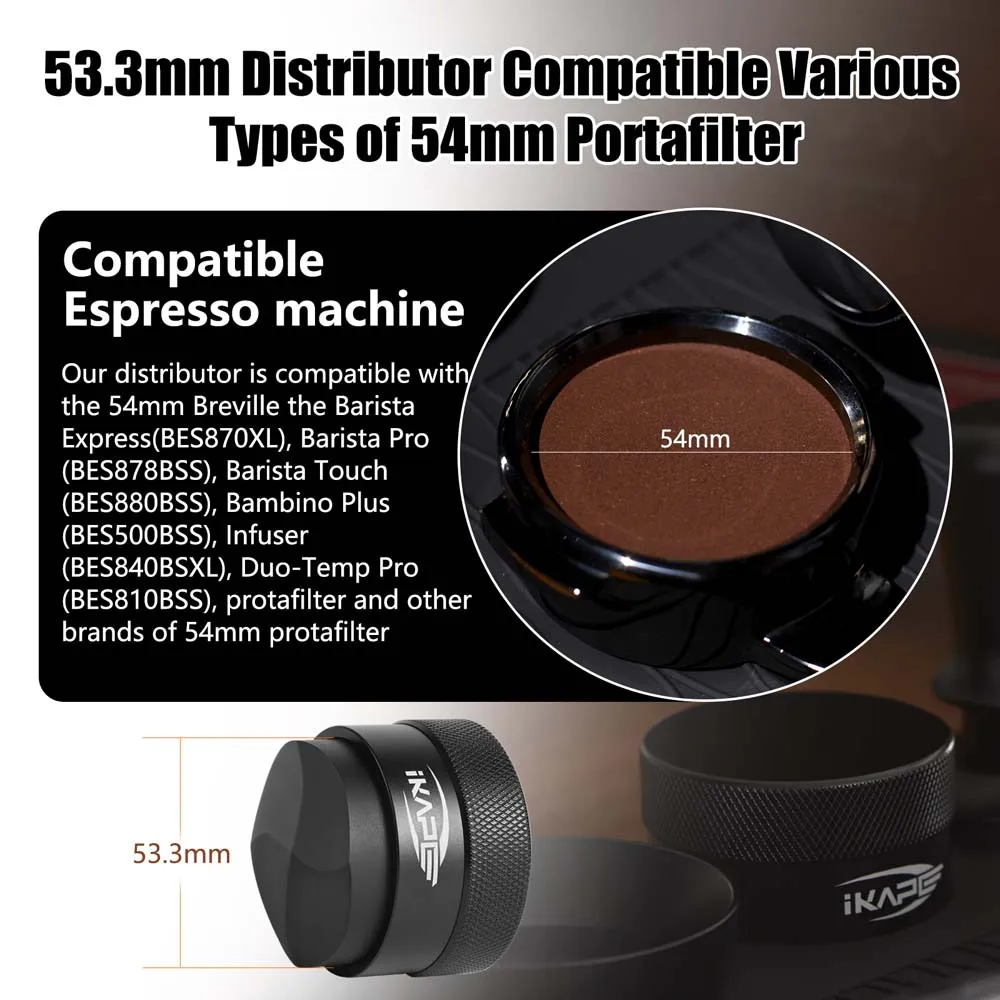 موزع قهوة إيكابي المتكيف بالجاذبية - طلاء التيتاني...