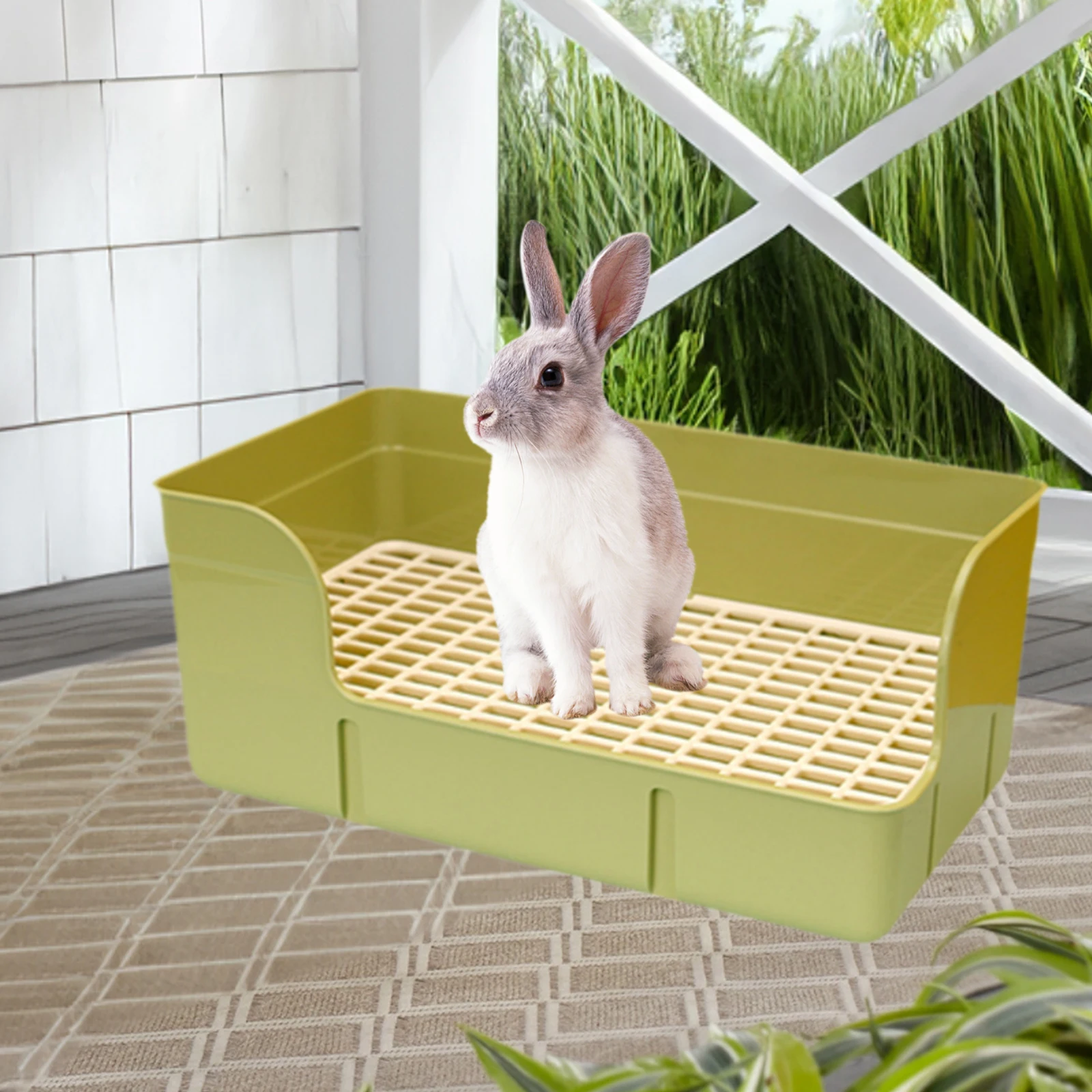Anti-Splash Small Pet Litter Pan 2