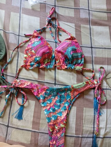 RUOTONGSEPT Bikini Women's Swimsuit 2022 New Swimwear Female Sexy Bikinis Set Push up Swimming for Bathing Suit Women Swimsuits photo review