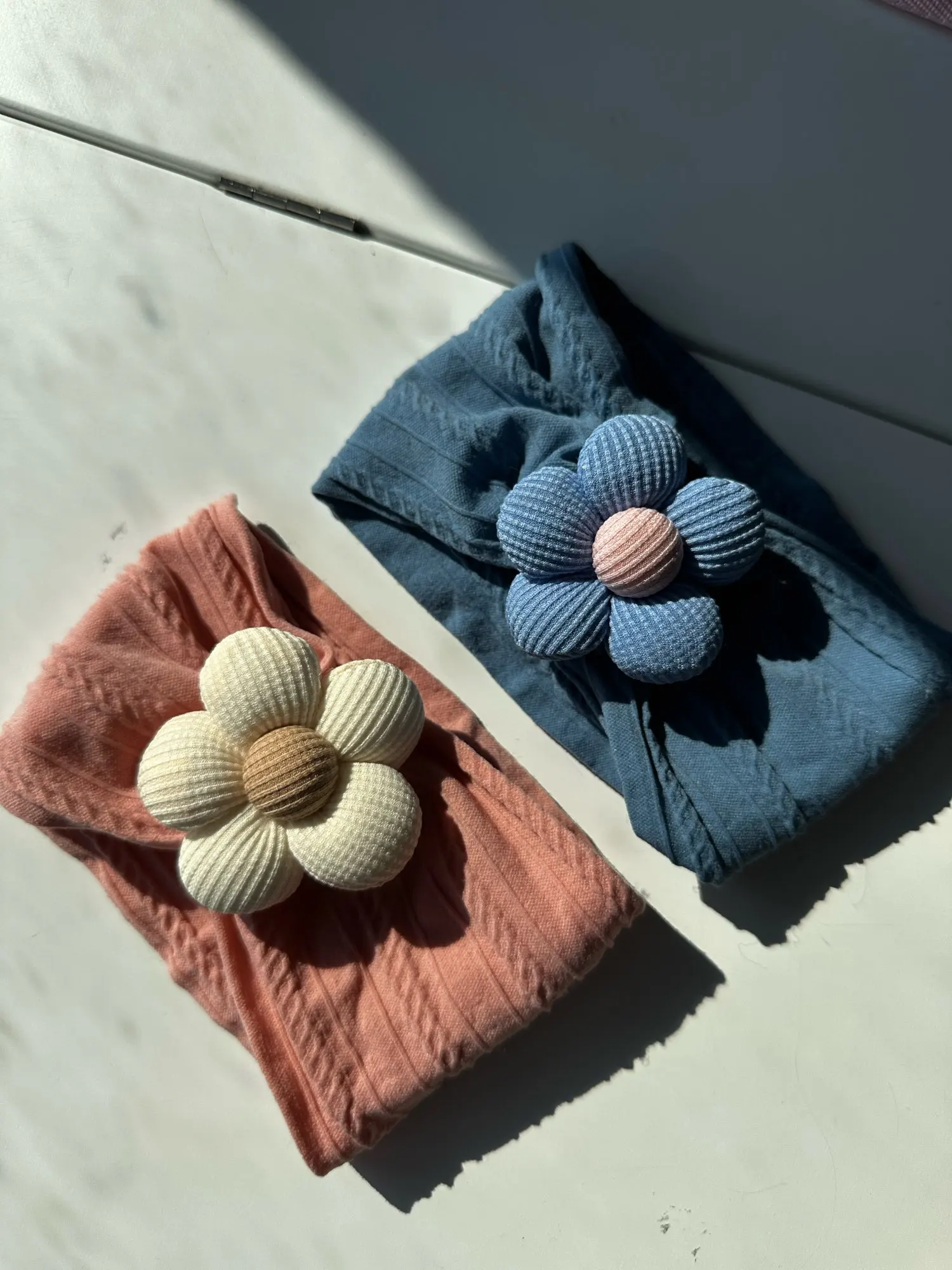 Cute Floral Nylon Baby Headband photo review