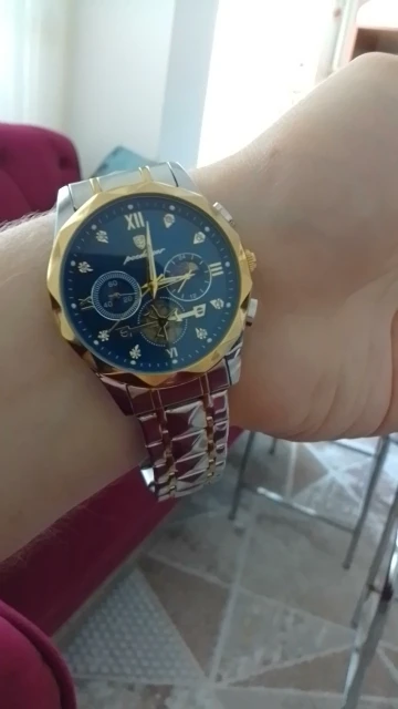 POEDAGAR Luxury Men's Quartz Watch photo review
