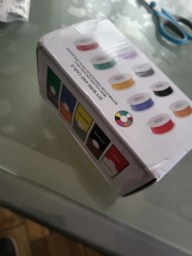 （5 Colors Mix Kit）UL1007 Wire PVC Insulation Tinned Copper Cable Stranded Electrical Line 30/28/26/24/22/20/18/16 AWG PCB Wire photo review