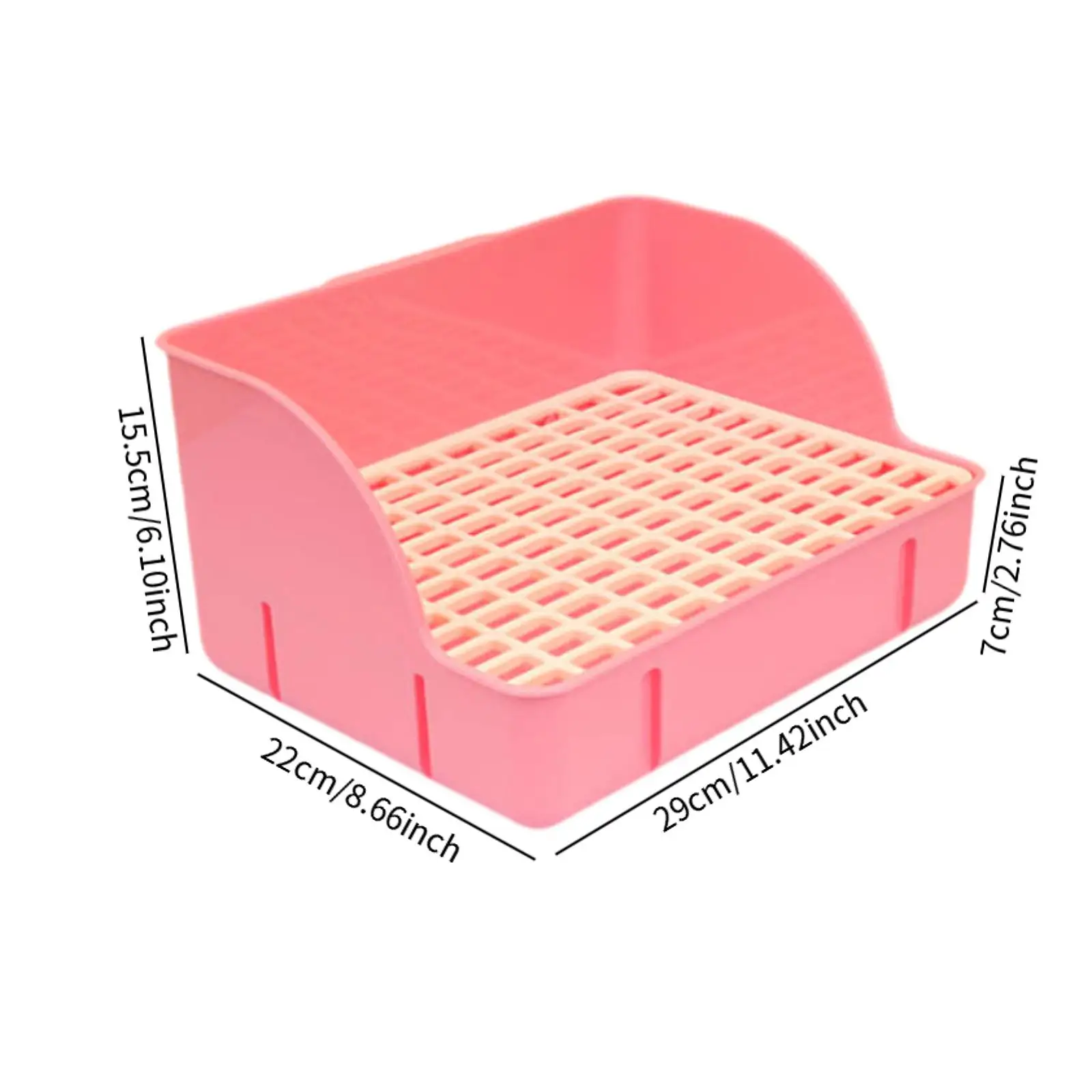 Small Animal Corner Litter Tray and Potty Trainer