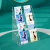 Clear Acrylic Display Stand For Facial Mask Cosmetic Bathroom Rack Skin Care Product Display Storage Rack Multi-Layer Organizer 6
