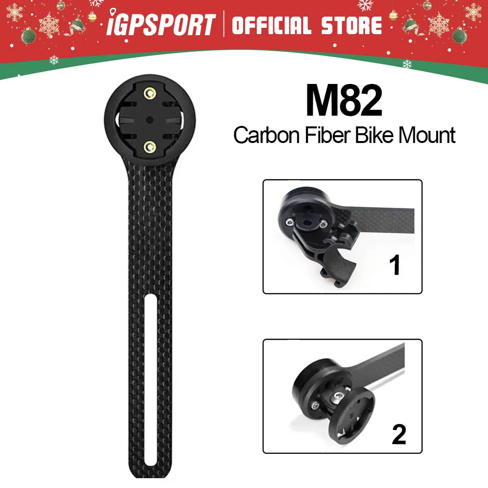 Igpsport Bicicletta Supporto Per Computer In Fibra Di Carbonio Cronometro Per Bici Tachimetro Supporto Per Supporto Extender Per Igpsport Bsc100S Bsc3