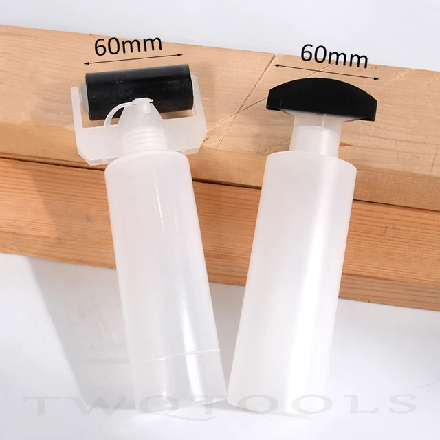 Wood Glue Applicator Complete Kit Glue Dispenser Bottles, Roller