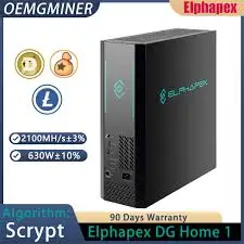 SA BUY 4 GET 2 무료 Elphapex DG 홈 1 (2000 MH/s) 스크립트 채굴기
