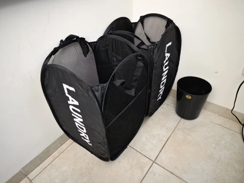 Breathable Collapsible Mesh Pop-Up Laundry Hamper photo review
