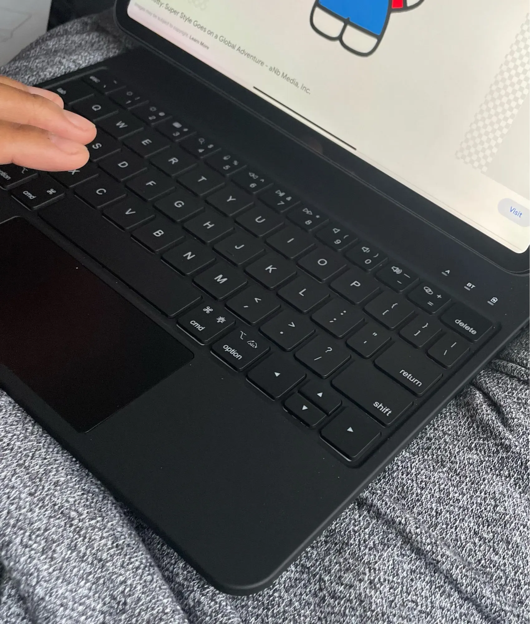Backlight Keyboard for iPad photo review