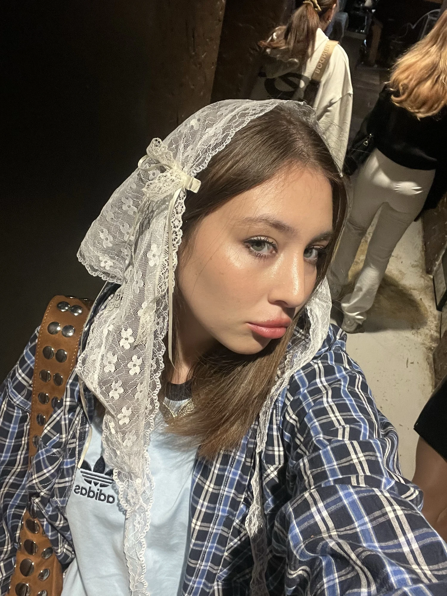 Sweet Flower Triangle Hair Scarf Women Girls Square Scarf Headband Korean French Pastoral photo review