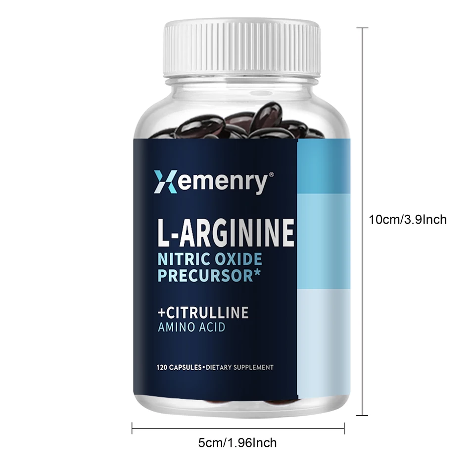 Premium L Arginine Nitric Oxide Supplement for Performance