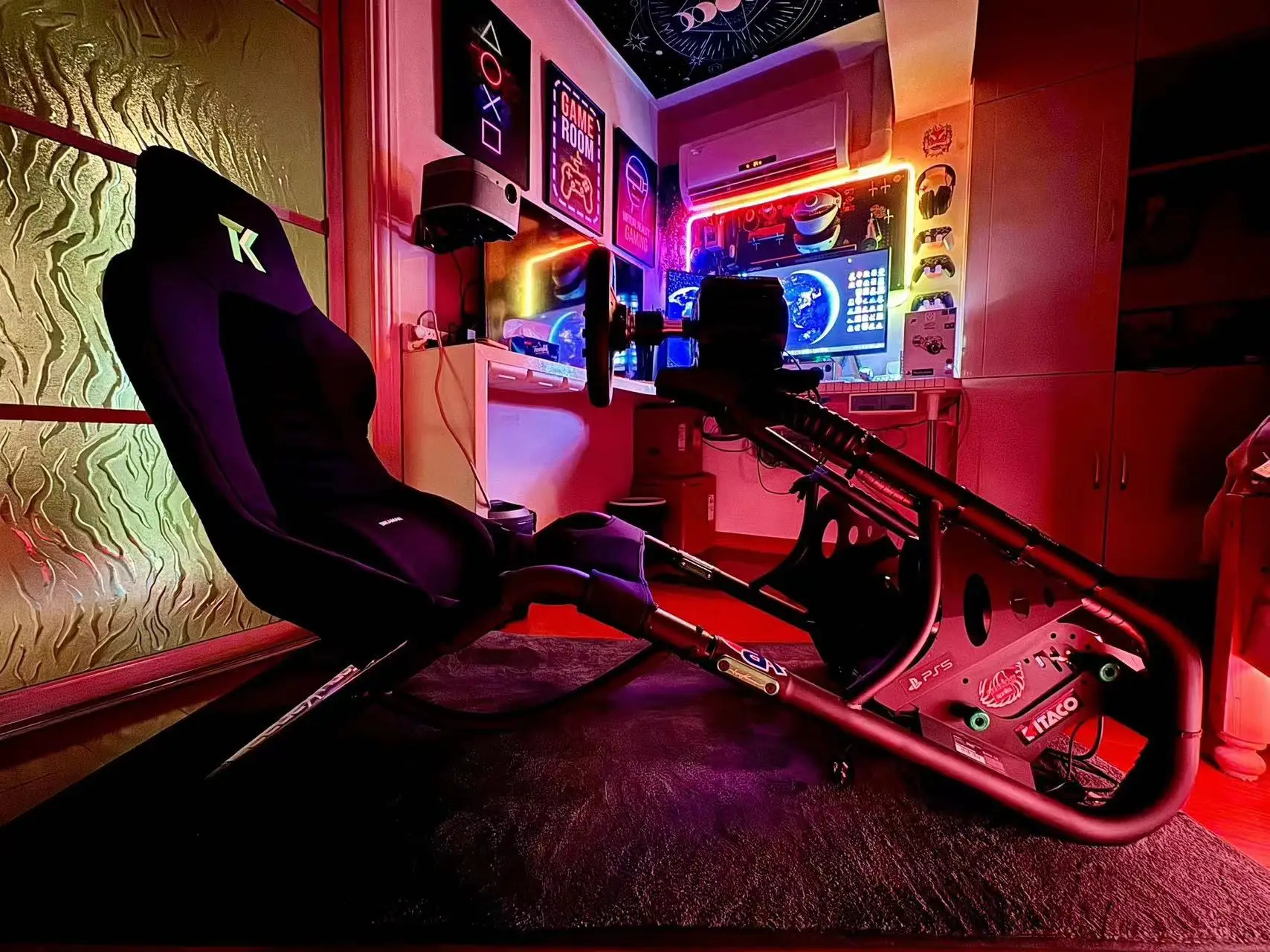 High Performance Racing Simulator Seat Mount